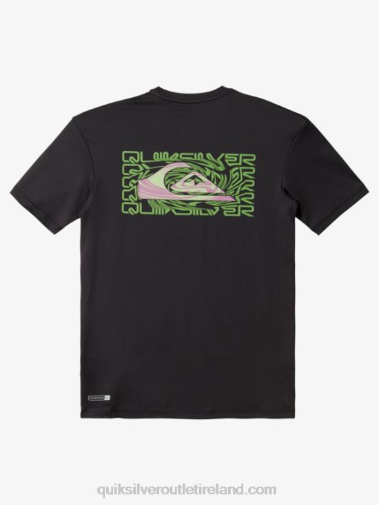 Boys Quiksilver 8-16 Mix Session UPF 50 Short Sleeve Surf Tee N02TD2012 tarmac