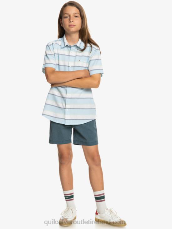 Boys Quiksilver 8-16 Cali Sunrise Shirt N02TD2158 white cali sunrise 231