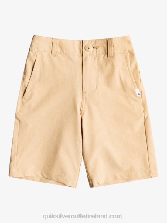 Boys Quiksilver 2-7 Union Heather Amphibian 14 Hybrid Shorts N02TD2334 plage
