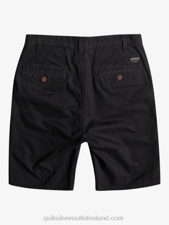Boys Quiksilver 8-16 Everyday 17 Chino Shorts N02TD2287 black