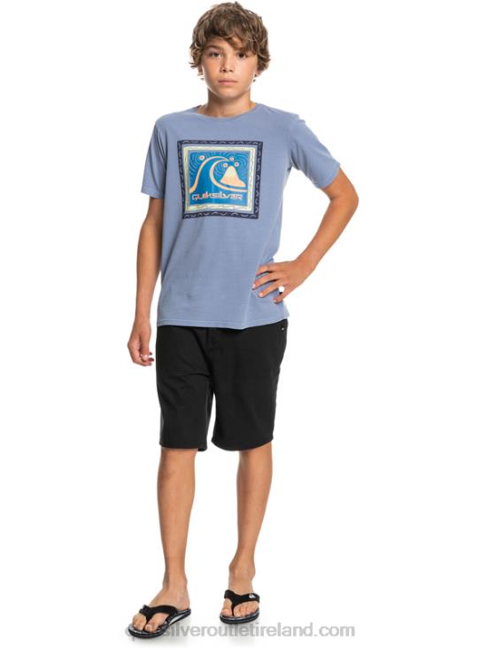 Boys Quiksilver 8-16 Everyday 17 Chino Shorts N02TD2287 black