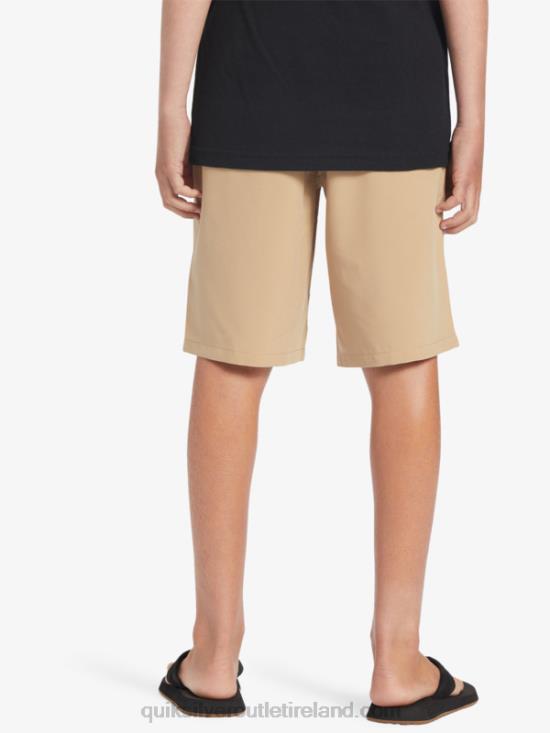 Boys Quiksilver 8-16 Ocean Elastic Amph Yth 18 Hybrid Shorts N02TD2257 plage