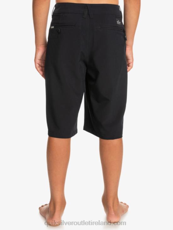 Boys Quiksilver 8-16 Union Amphibian 19 Hybrid Shorts N02TD2237 black