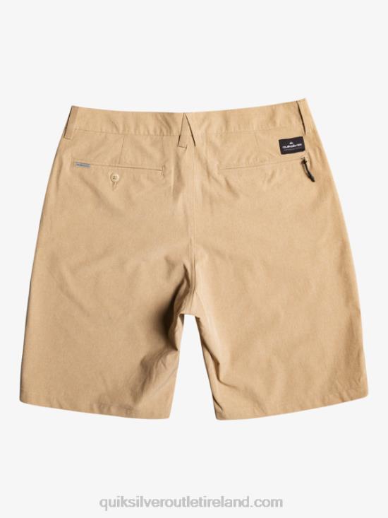 Boys Quiksilver 8-16 Union Heather Amphibian 19 Hybrid Shorts N02TD2315 plage