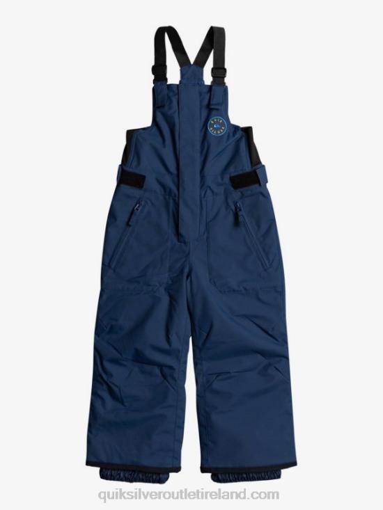 Boys Quiksilver 2-7 Boogie Insulated Navy Blue Snow Pants N02TD2296 insignia blue