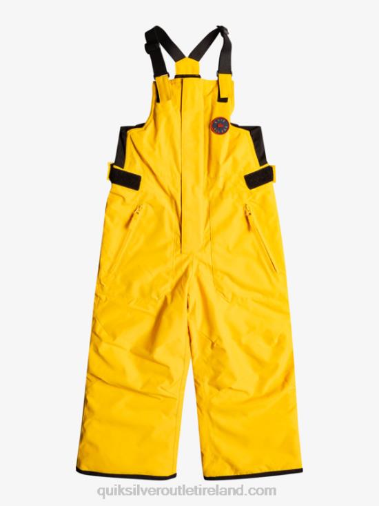 Boys Quiksilver 2-7 Boogie Snow Pants N02TD2297 golden rod