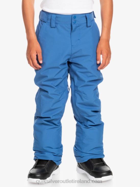 Boys Quiksilver 8-16 Estate Snow Pants N02TD2294 bright cobalt