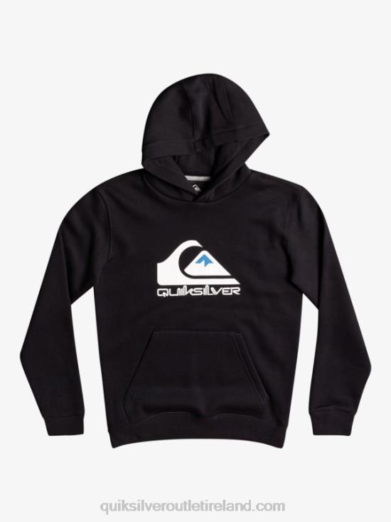 Boys Quiksilver 8-16 Big Logo Fleece Top N02TD2248 black