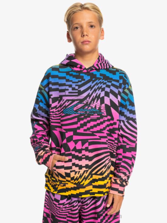 Boys Quiksilver 8-16 Radical Times Oversized Hoodie N02TD2051 pink glo radical times 231