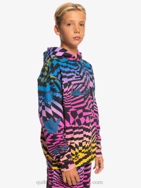 Boys Quiksilver 8-16 Radical Times Oversized Hoodie N02TD2051 pink glo radical times 231
