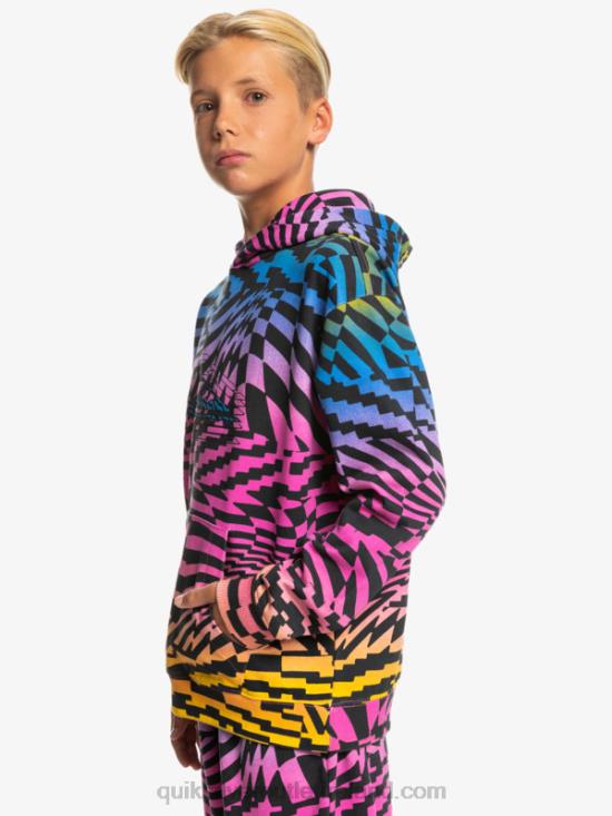 Boys Quiksilver 8-16 Radical Times Oversized Hoodie N02TD2051 pink glo radical times 231