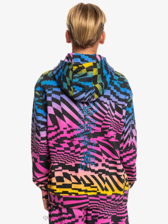Boys Quiksilver 8-16 Radical Times Oversized Hoodie N02TD2051 pink glo radical times 231