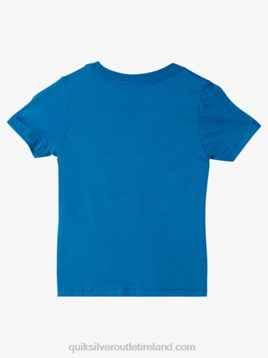 Boys Quiksilver 2-7 Getaway Car T-shirt N02TD1949 snorkel blue