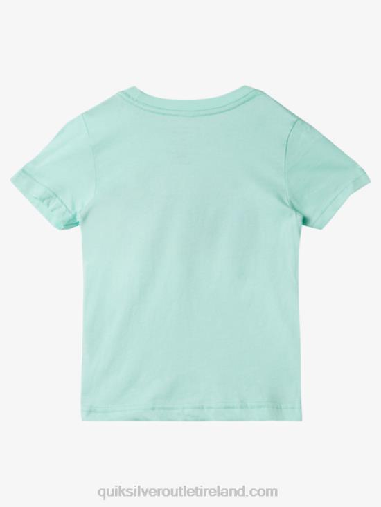 Boys Quiksilver 2-7 Rad Heritage T-shirt N02TD1958 beach glass