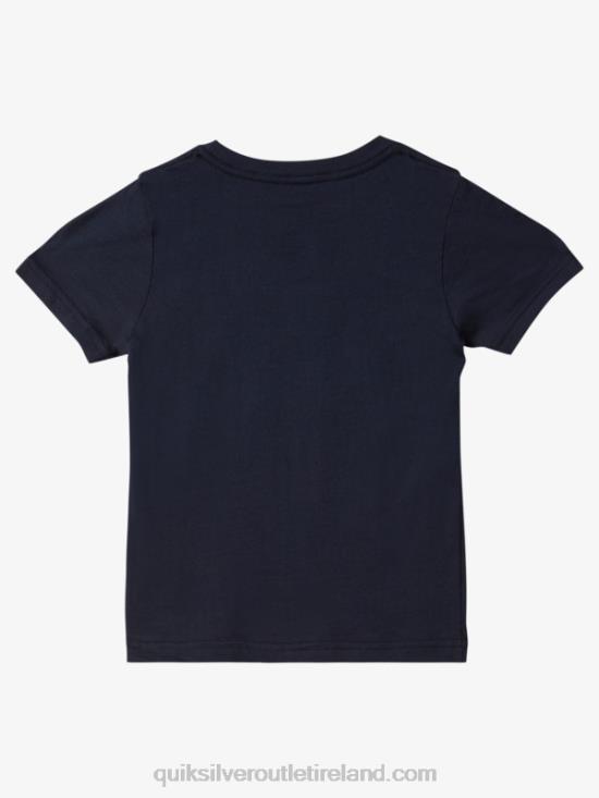 Boys Quiksilver 2-7 Rad Heritage T-shirt N02TD1959 navy blazer