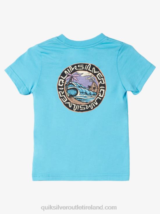 Boys Quiksilver 2-7 Salty Tales T-Shirt N02TD1953 river blue