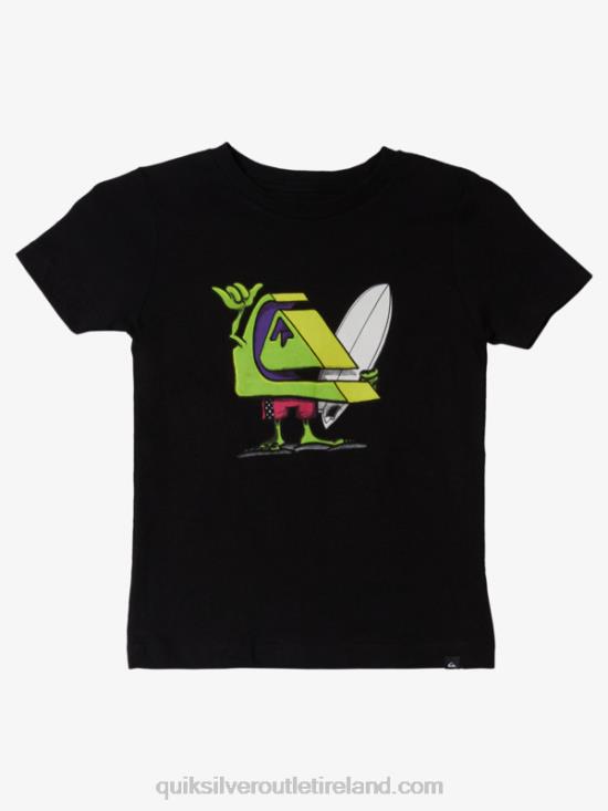 Boys Quiksilver 2-7 Surf Buddy T-shirt N02TD2159 black
