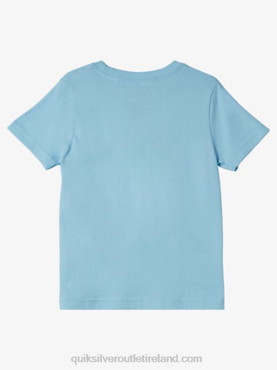 Boys Quiksilver 2-7 Surf Buddy T-shirt N02TD2160 sky blue