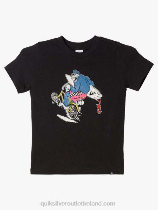 Boys Quiksilver 2-7 Wheelin T-Shirt N02TD1972 black