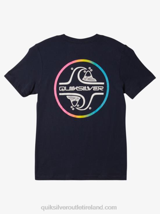 Boys Quiksilver 8-16 Core Bubble T-shirt N02TD1954 navy blazer