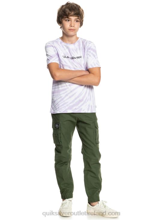 Boys Quiksilver 8-16 Omni T-Shirt N02TD2312 white