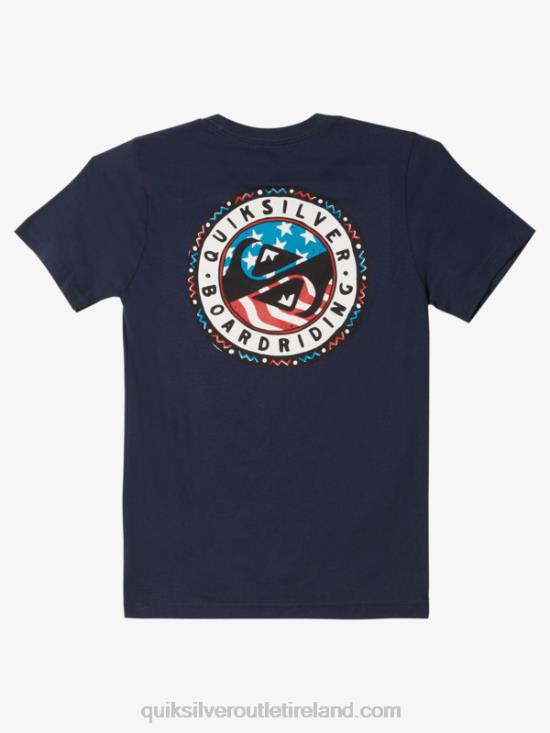 Boys Quiksilver 8-16 Summer Fun T-Shirt N02TD1941 navy blazer