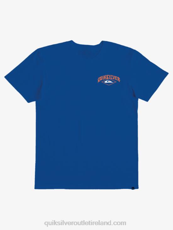 Boys Quiksilver 8-16 Surfer Oftune T-shirt N02TD2178 snorkel blue