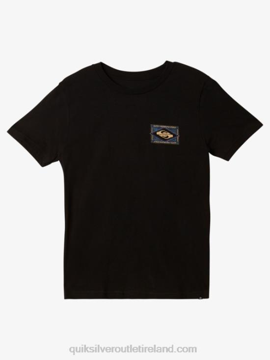 Boys Quiksilver 8-16 Vibing T-Shirt N02TD1944 black