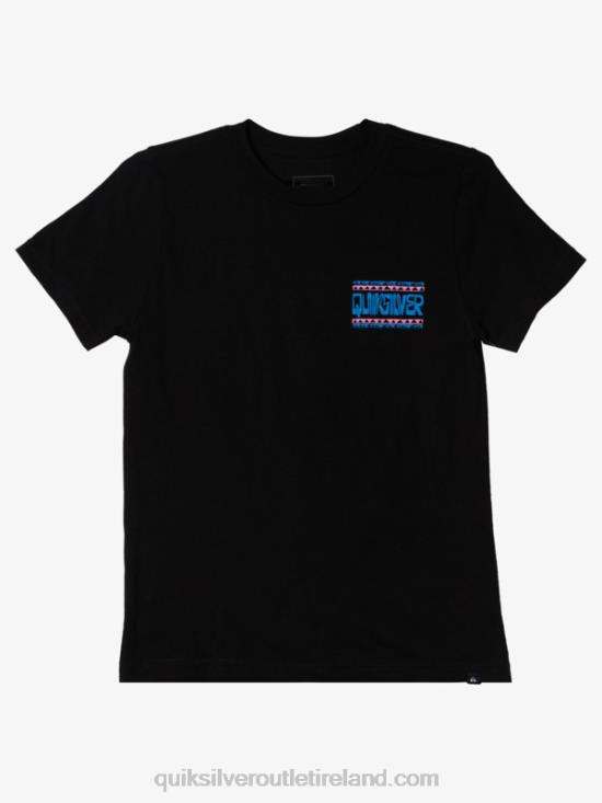 Boys Quiksilver 8-16 Warped Frames T-shirt N02TD2156 black
