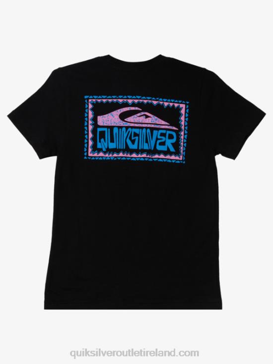 Boys Quiksilver 8-16 Warped Frames T-shirt N02TD2156 black