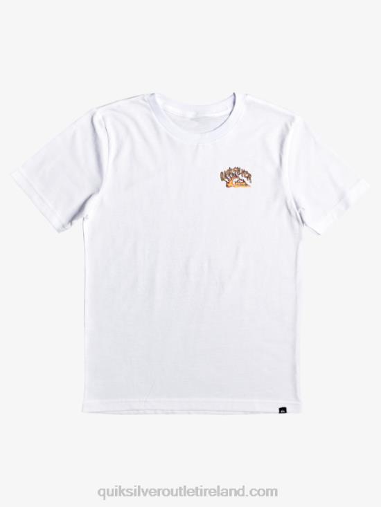 Boys Quiksilver 8-16 Waves Guardian T-shirt N02TD2229 white