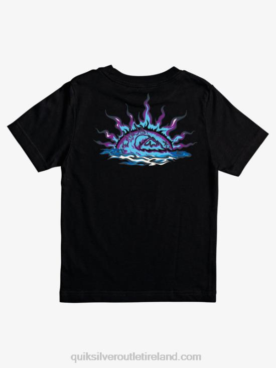Boys Quiksilver 8-16 Waves Guardian T-shirt N02TD2230 black
