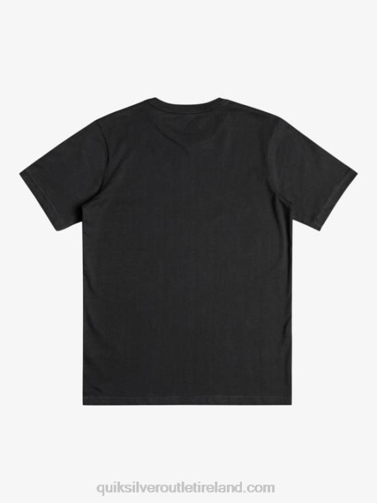 Boys Quiksilver Comp Logo - T-Shirt N02TD2317 black