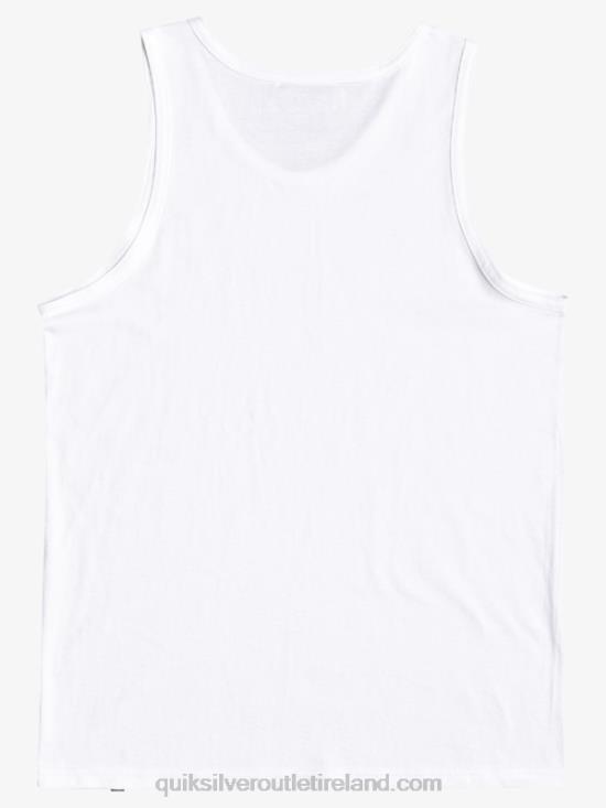 Boys Quiksilver 2-7 At Risk Tank T-shirt N02TD2266 white