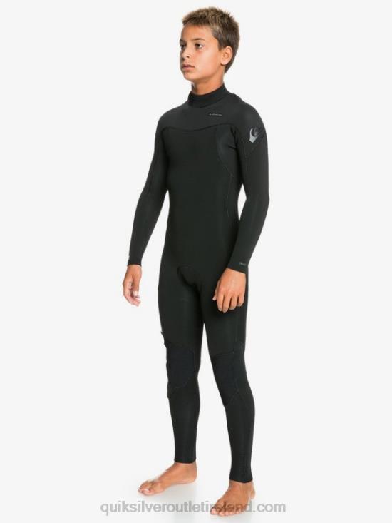 Boys Quiksilver 8-16 4/3mm Sessions L/SL Fullsuit N02TD2188 black