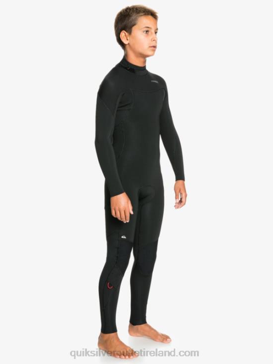 Boys Quiksilver 8-16 4/3mm Sessions L/SL Fullsuit N02TD2188 black