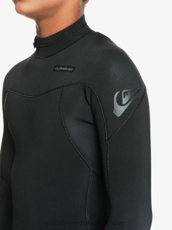 Boys Quiksilver 8-16 4/3mm Sessions L/SL Fullsuit N02TD2188 black