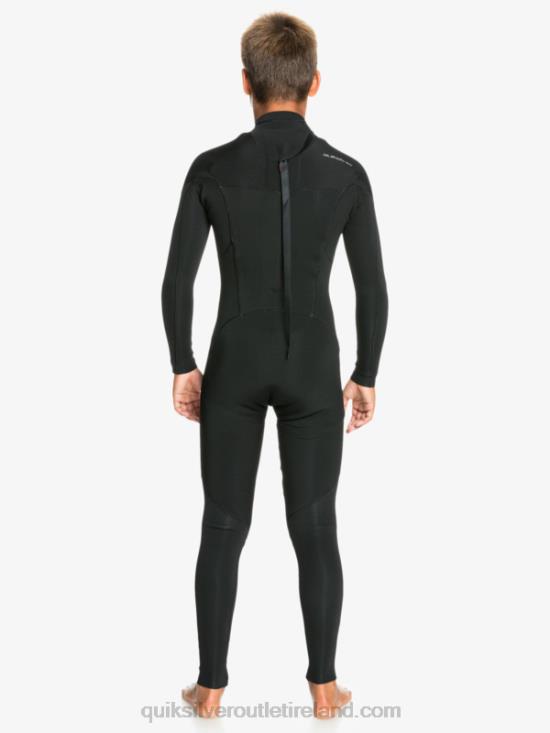 Boys Quiksilver 8-16 4/3mm Sessions L/SL Fullsuit N02TD2188 black