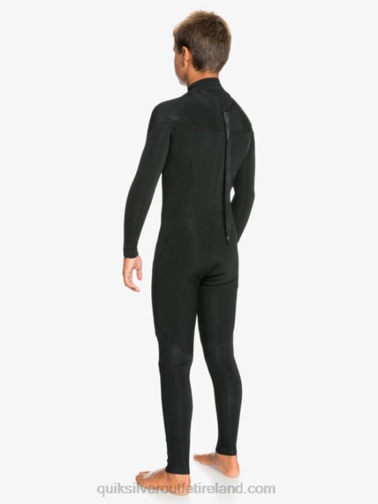 Boys Quiksilver 8-16 4/3mm Sessions L/SL Fullsuit N02TD2188 black