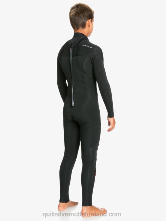 Boys Quiksilver 8-16 4/3mm Sessions L/SL Fullsuit N02TD2188 black