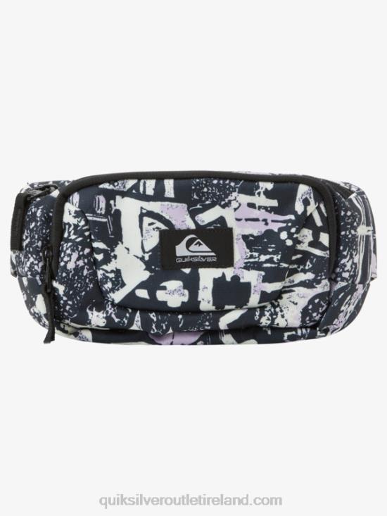 Men Quiksilver Jungler 1.5L Fanny Pack N02TD733 black