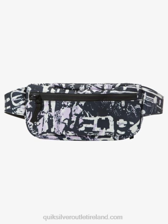 Men Quiksilver Jungler 1.5L Fanny Pack N02TD733 black