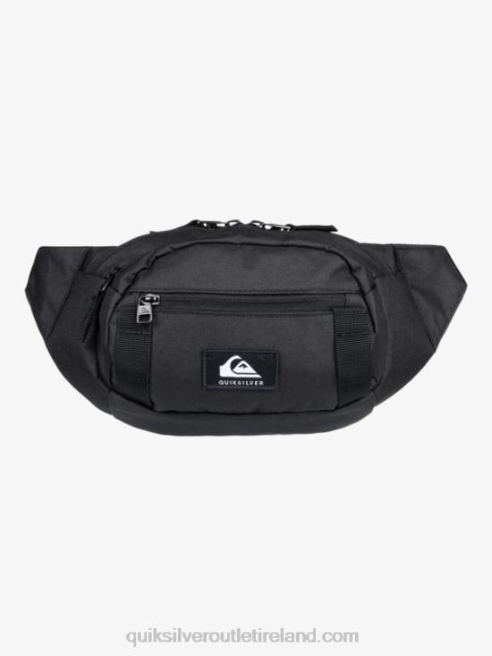 Men Quiksilver Lone Walker 3L Fanny Pack N02TD606 black