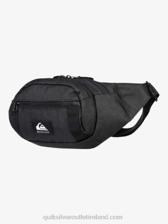Men Quiksilver Lone Walker 3L Fanny Pack N02TD606 black