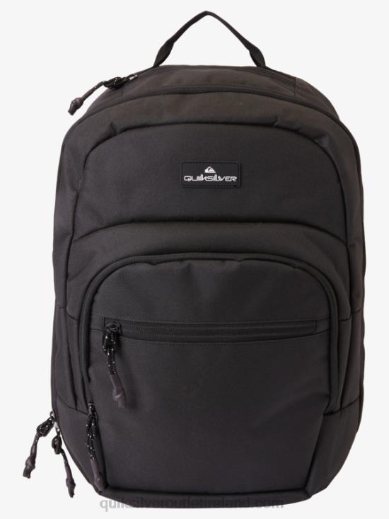 Men Quiksilver Schoolie Cooler 30L Backpack N02TD371 black