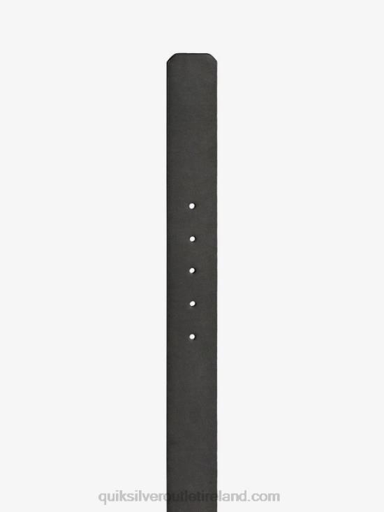 Men Quiksilver Main Street Faux Leather Belt N02TD1095 black