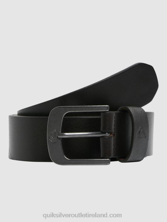 Men Quiksilver The Everydaily Leather Belt N02TD1054 chocolate