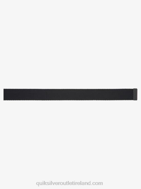 Men Quiksilver The Jam Webbing Belt N02TD42 black