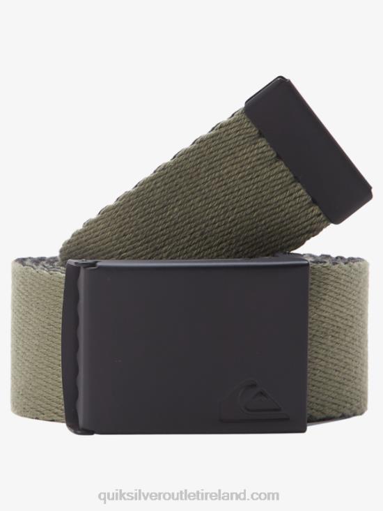 Men Quiksilver The Jam Webbing Belt N02TD42 black
