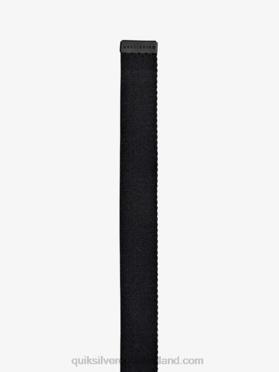 Men Quiksilver The Jam Webbing Belt N02TD42 black